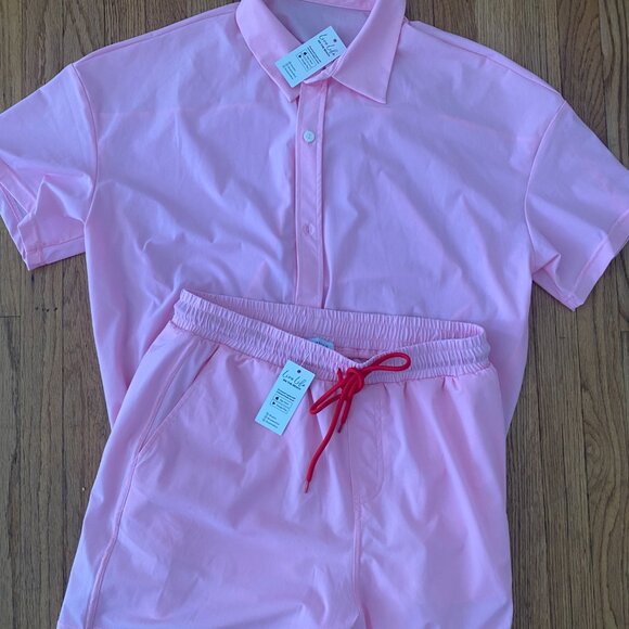 Cupshe x Jessie James Decker - Board Shorts & Shirt - Picture 6 of 7